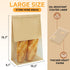 Sowinvent 50 Count, 50% 15.7 10.2 5.1 Packaging Extra Large Bread Bags for Homemade, Thicker Sourdough Paper With Ties