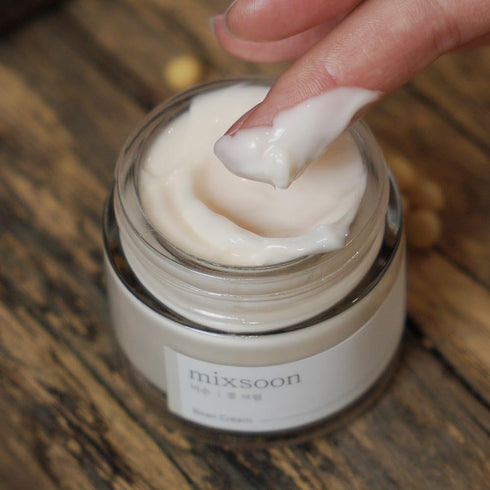 mixsoon Bean cream Vegansnail, Long-lasting Soothing Hydration Cream for face, Korean Skin Care 1.69 fl.oz 50ml