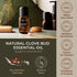 Set Set 2x0.34 oz Clove Bud & Tea Tree Essential Oil - Aromatherapy Grade Essential Oils - fl - Gya Labs