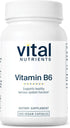Vital Nutrients Vitamin B6 | Vegan Methylated B6 for Nervous System & Muscle Health | 100 Capsules