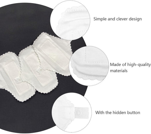 Ipetboom 3pcs 18cm Reusable Menstrual Cloth Pads Washable Cotton Sanitary Napkins Leak Proof Soft Sanitary Towels