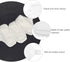 Ipetboom 3pcs 18cm Reusable Menstrual Cloth Pads Washable Cotton Sanitary Napkins Leak Proof Soft Sanitary Towels