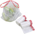 8 Gallon Medium Drawstring Trash Bags, 120 Count, Clear Garbage Bags