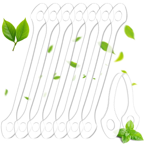 25 Count Disposable Plastic Tongue Scraper for Adults and Kids, Tongue Scrubber for Oral Care, Fresh Breath