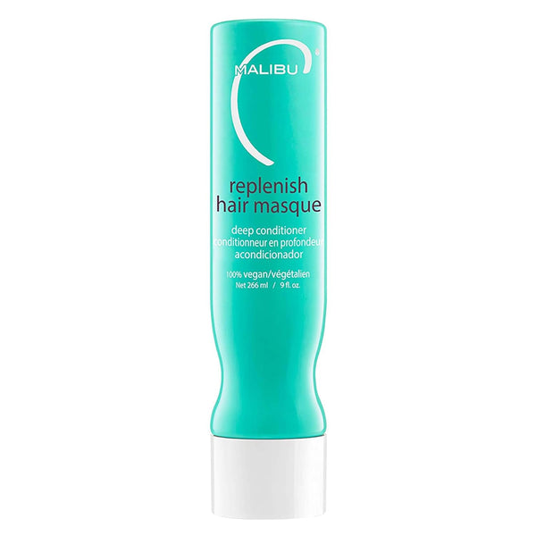 Malibu C Replenish Hair Masque - Ultra Hydrating Deep Conditioner with Avocado Oil for All Hair Types