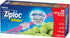 Ziploc Gallon Food Storage Slider Bags, 68 Count, Power Shield Technology for Durability