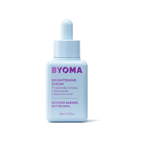 BYOMA Brightening Serum - Hydrating Face Serum with Hyaluronic Acid, Niacinamide & Ceramides - 1.01 fl. oz for Glowing