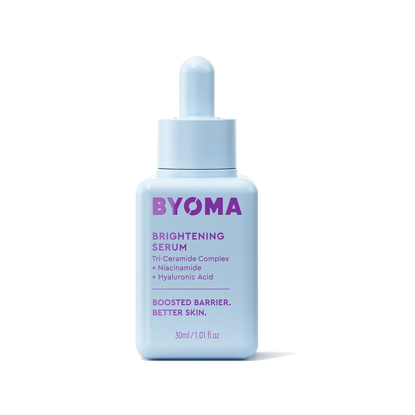 BYOMA Brightening Serum - Hydrating Face Serum with Hyaluronic Acid, Niacinamide & Ceramides - 1.01 fl. oz for Glowing