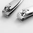QLL 4 Pcs Nail Clippers for Fingernails and Toenails - Sharp Stainless Steel Clipper with Swing Out Nail Cleaner/File