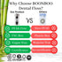 Dental Floss, Bamboo Charcoal Woven Thread, Coffee Flavor for Effective Teeth Cleaning