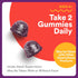 Immunity Gummies: Immune B6 B12 60 Count (30 SmartyPants Kids Elderberry Kids Support Supplement, Vitamin C, Vitamin D