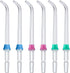 Replacement Classic Jet Tips Compatible with Waterpik Water Flossers, Flosser Refill Replacement Heads, 6-Pack.