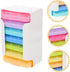 Holibanna Portable Weekly Medicine Organizer Case with Lid Lightweight Pill Box Container for Travel and Daily Use
