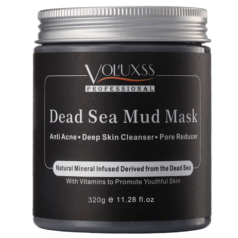Dead Sea Mud Mask for Face and Body, Deep Cleansing Face Mask for Acne, Natural Skincare Clay Facial Mask