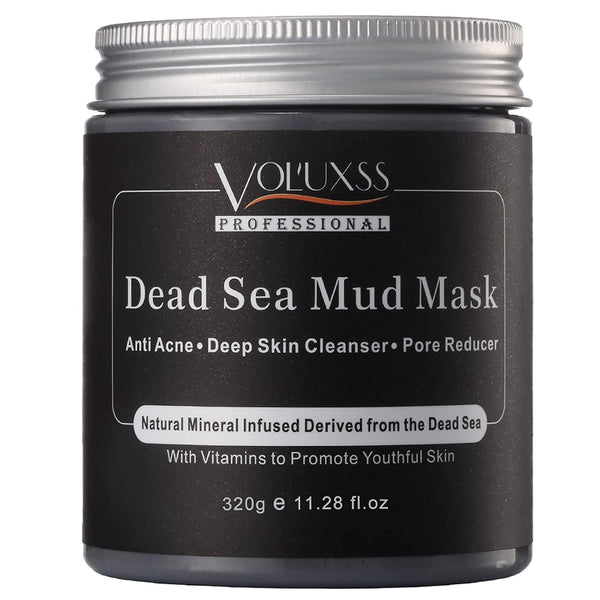 Dead Sea Mud Mask for Face and Body, Deep Cleansing Face Mask for Acne, Natural Skincare Clay Facial Mask