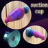Kaziyi Inflatable Silicone Butt Plug with Suction Base, Expandable Anal Dildo Anal Plug Sex Toy, Adjustable Air Pump