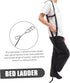 HAKIDZEL Elder Pull Up Strap Adjustable Bed Ladder for Seniors Non Slip Grip Lightweight Physiotherapy Aid for Disabled