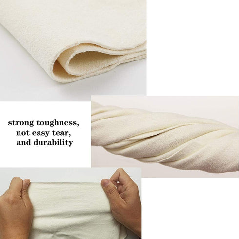 Chamois Cloth Pack of 2, Natural Leather Cleaning Cloth for Glasses, Jewelry, Musical Instruments, and More