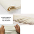Chamois Cloth Pack of 2, Natural Leather Cleaning Cloth for Glasses, Jewelry, Musical Instruments, and More