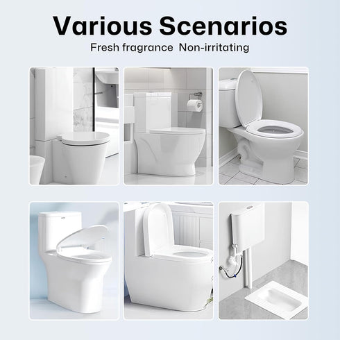Toilet Bowl Cleaners Automatic Toilet Cleaner for Inside the Bowl Bathroom Toilet Tank Cleaner Dinosaur Shape Design