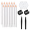 Maitys 22 Pieces Wax Pencil Set for Rhinestones, Nail Art Gem Dotting Tools with Tweezers, Sharpener, and Triangular