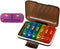 Wakauto Weekly Pill Organizer Box with Seven Color-Coded Compartments, Portable Medicine Storage