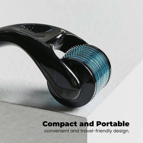 ROSELYNBOUTIQUE Derma Roller for Hair Beard Facial Skin, 540 Titanium Microneedle for Men Women, 0.25mm