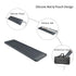 Silicone Heat Resistant Mat, 11 x 5 Inch, Grey, 1 Pack for Hair Iron
