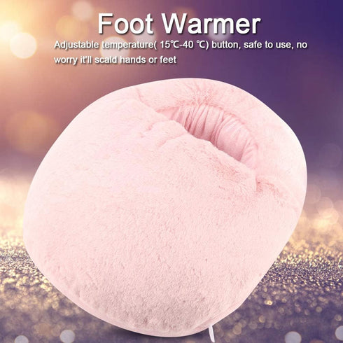 Surebuy 5V 2A Winter Foot Warmer, USB Foot Warmers Electric with Built-in Heating Element Washable Hot Water Bottle