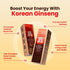 JungKwanJang Ginseng Everytime Extract Stick - Caffeine-Free Energy Supplements, Korean Red Ginseng 2000mg
