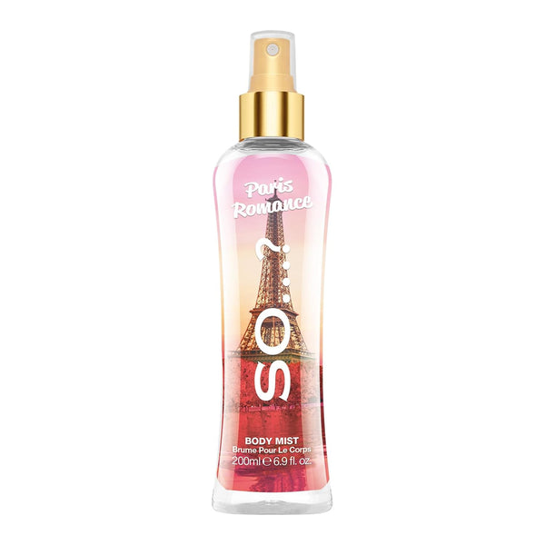 So…? Paris Romance Body Mist Fruity Floral Perfume for Women - 6.9 oz - Ideal Gifts for Women