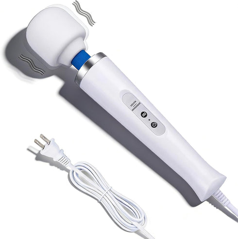 VZVJTR 10-Speed Wired Back & Neck Massager, Handheld Electric Deep Tissue Muscle Therapy