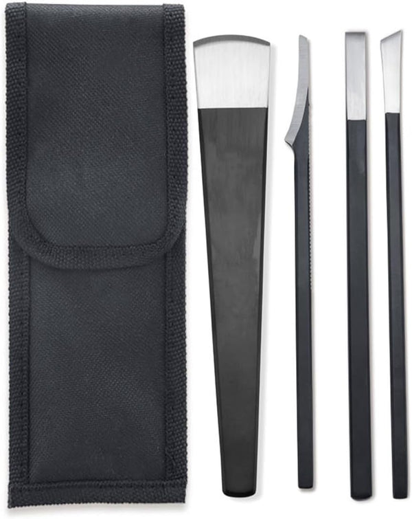 Pedicure Knife Set, 4PCS Stainless Steel Tools for Dead Skin and Ingrown Toenail Removal