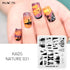 KADS Nail Stamping Plate Nature Template Image Design for Nail Art Decoration and DIY (NA031)
