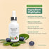 Nourish Organic Face Serum - Bilberry & Arctic Berries – Age Defense Formula with Vitamin C and A, 0.7 Oz + Washable
