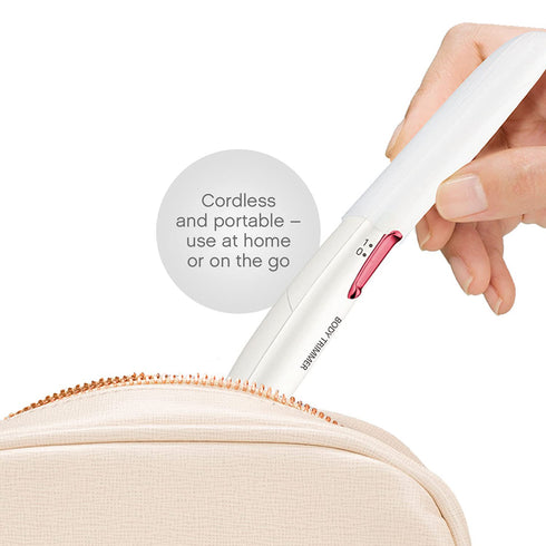 Panasonic Full Body Hair Removal for Women, Portable Gentle Design for Bikini, Underarm, Legs - Pink