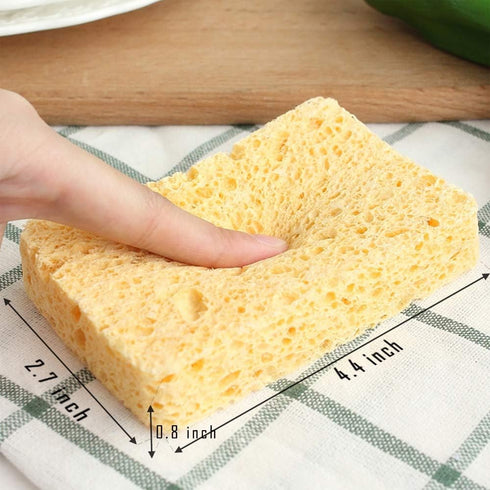 Cleaning Sponge, Kitchen Sponges Pack, Non-Scratch Cellulose Sponge for Bathroom, Cars, Colorful Compressed Sponge (36