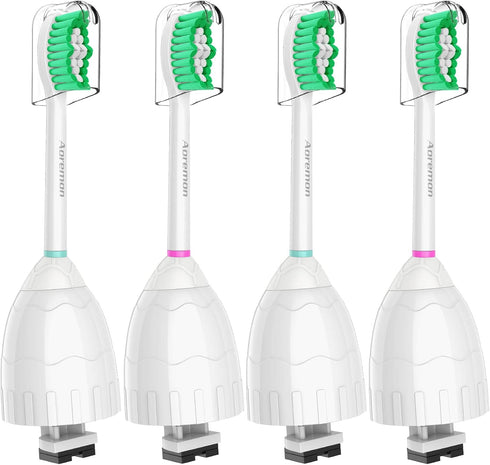Aoremon Replacement Heads for Philips Sonicare e-Series HX7022/66 -fit Sonicare E Series