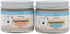 Kids Fluoride Free Toothpaste by Balm Baby - All Natural SLS Free with Xylitol, Vegan, Glass Jar (Mint & Orange)