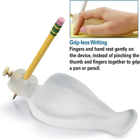 North Coast Medical Writing-Bird Handwriting Aid, Pencil Pen Holder. Right or Left Handed Writing Device - Arthritis