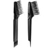 Yaomiao 2 Pcs Hair Brush Cleaner Tool, 2 in 1 for Pick Cleaning & Detangling Combs, Mini Brush Cleaning Tool for Beauty