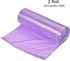 MECCANIXITY 4-6 Gallon Small Trash Bags, Waste Basket Liners for Kitchen, Office, Bathroom, Purple, 40 Counts