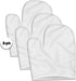 Ner Mitzvah Silver Polish Glove - 3 Reusable Gloves for Instant Shine and Quick Tarnish Removal for Silverware and
