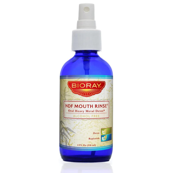 BIORAY Professional NDF Mouth Rinse - 4 fl oz - Alcohol-Free, Non-GMO, Vegetarian, Gluten Free