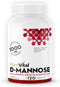 Plantvital D Mannose Capsules 1000mg with Cranberry - High Potency for Bladder, Kidney, Urinary Tract Support, 2 Months