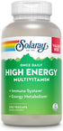 SOLARAY Once Daily High Energy Multivitamin for Women and Men - 200 VegCaps, Immune Support
