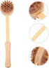 Hammer Bamboo Massage Handheld Wood Massager for Neck Shoulder Back Acupoint Therapy with Ergonomic Handle for Muscle