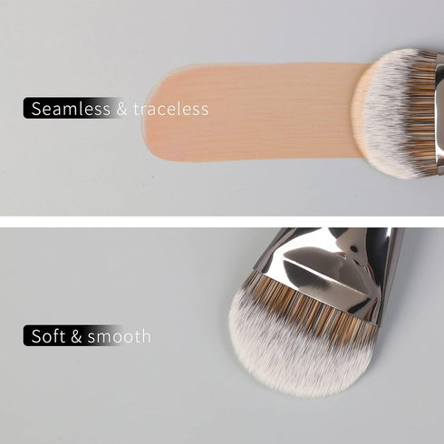 Flat Foundation Brush for Liquid Makeup, Makeup Brushes for Liquid Foundation, 820 Black