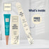 Onsen Japanese Nail File Buffer Sparkle-KIT 1.0 with 120/180 Grit Nail File, Cuticle Serum, and 3-Way Buffer Block