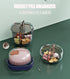 HMTRADE 7-Day Portable Pill Box Bottle Organizer,Weekly Pill Organizer Travel Medicine Organizer,Cute Medicine